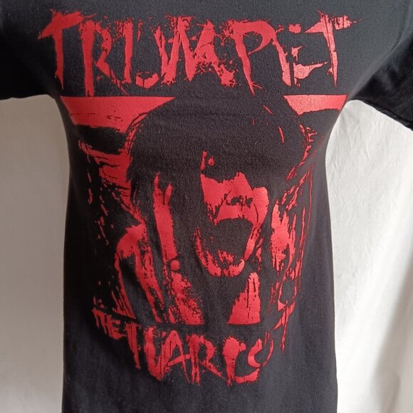 Men's Tee Small Authentic Trumpet the Harlot Black Cotton Concert T-Shirt Small - Picture 2 of 4